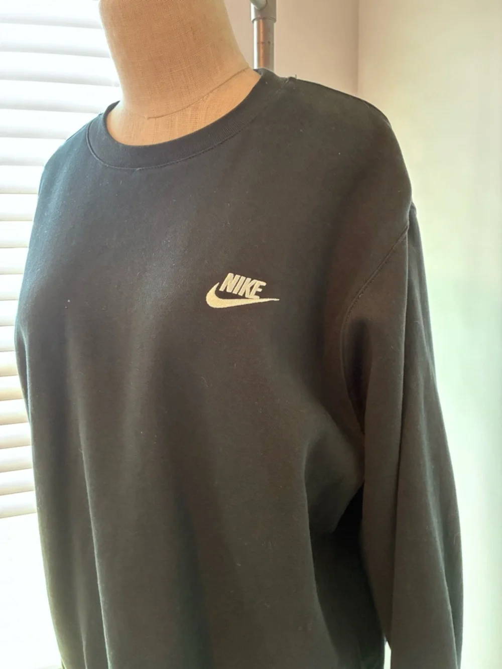 NWOT Men’s Nike Black Fleece Crewneck
